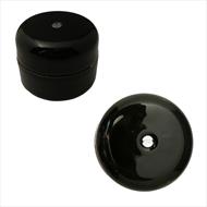 254 Koblingsboks i svart porselen