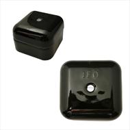 255 Koblingsboks i svart porselen