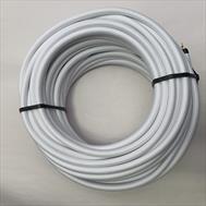 265 installasjonskabel i hvitt glansgarn